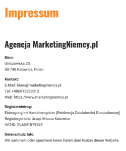 Impressum PBN